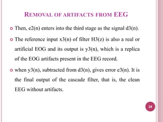 Removal of artifacts in EEG by averaging and | PPTX