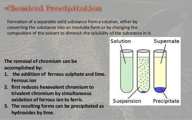 chromium removal