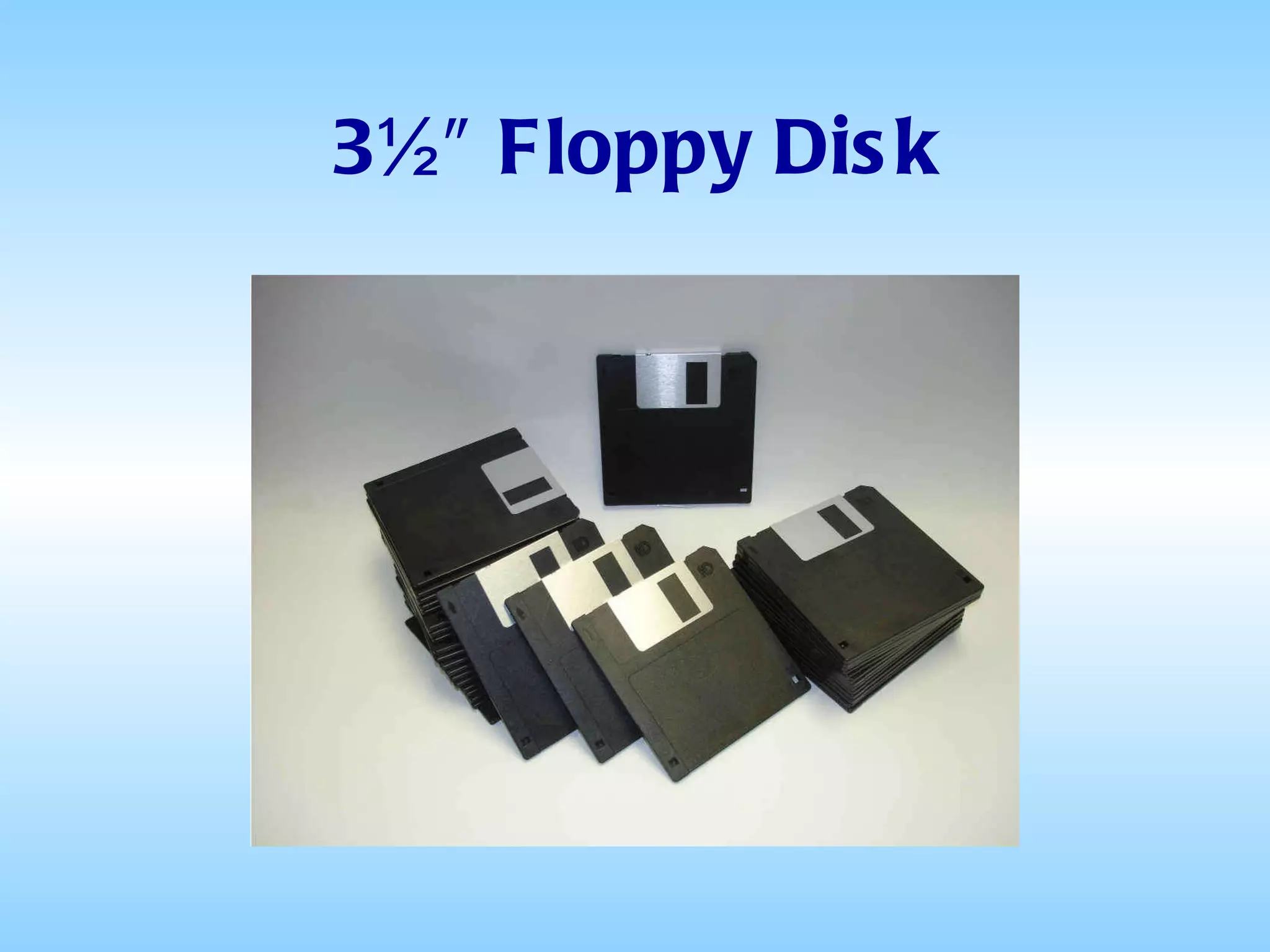 3½″ Floppy Disk 