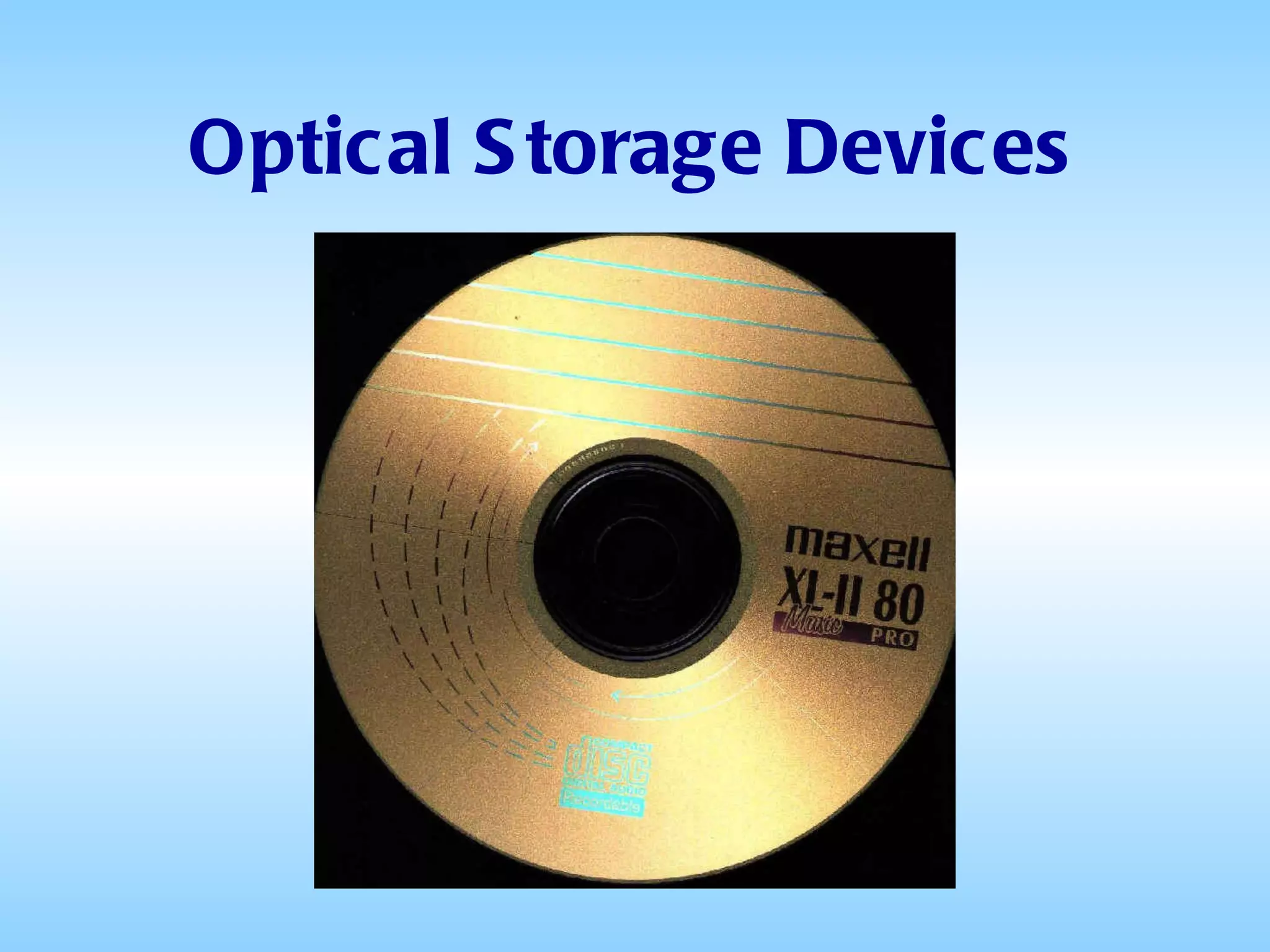Optical Storage Devices 