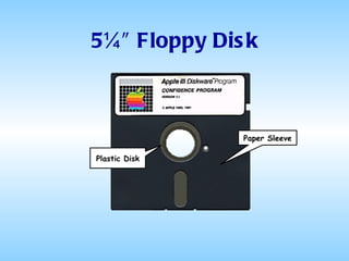 5¼″ Floppy Disk Plastic Disk Paper Sleeve 