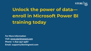 Microsoft Power BI Training – Master Data Analytics Fast | PDF
