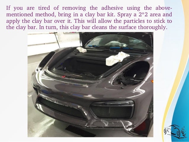 Remove Old 3M Invisible Paint Protection Film From a Car