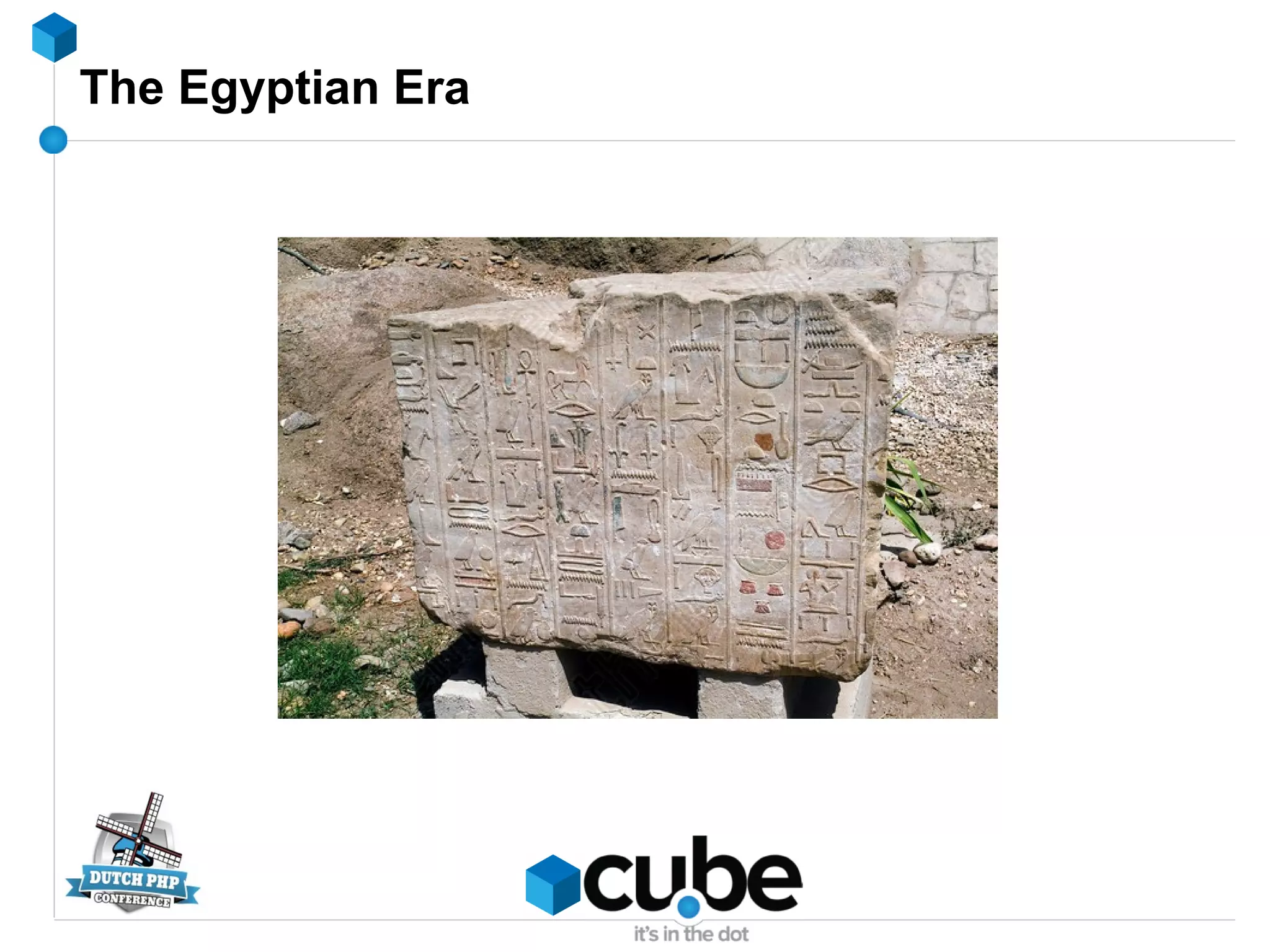 The Egyptian Era
 