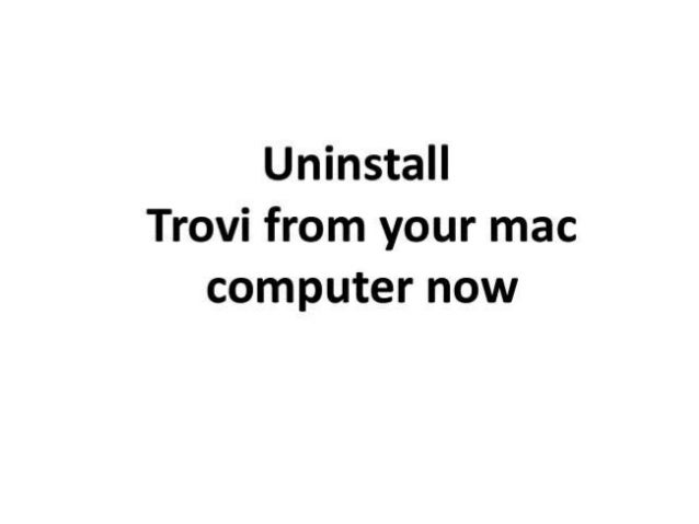 trovi safari1 fix remove quick slideshare