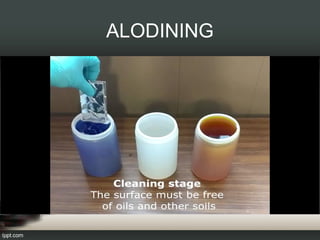 REMOVING AND TREATING CORROSION, Non metallic and metallic components.pptx