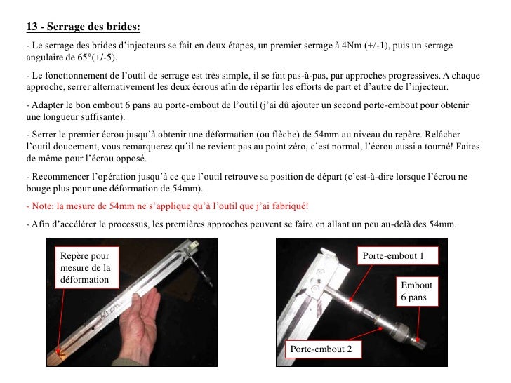 Couple De Serrage Injecteur 1.6 Hdi 2012