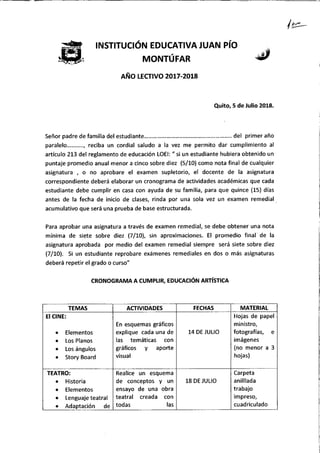 REMEDIAL ED. ARTISTICA ROLANDO VITTE 1ERO BGU | PDF | Design | Fine Art