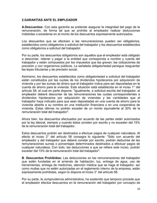 Remuneraciones 3º secretariado