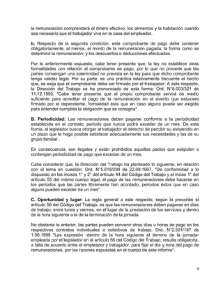 Remuneraciones 3º secretariado