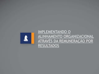 REMUNERAÇÃO POR RESULTADOS
Acionistas	
  
Conselho	
  de	
  	
  
Administração	
  
Diretoria	
  
A alta administração da organização
define e busca a manutenção de sua
posição competitiva através da
estratégia
Os níveis executivo e operacional buscam
u m a r e m u n e r a ç ã o a d e q u a d a ,
crescimento pessoal e profissional e boas
condições de trabalho.
A remuneração por resultados tem
objetivo combinar as expectativas da
alta administração e dos níveis executivo
e operacional.
www.stratec.com.br| Tel:+55	
  31	
  3568	
  7260
 