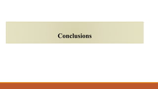 Conclusions
 