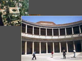 Patio interior del Palacio de Carlos V
 
