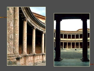 detalles del patio interior
 