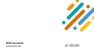 REN21 Secretariat
www.ren21.net
 