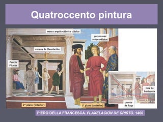 PIERO DELLA FRANCESCA. FLAXELACIÓN DE CRISTO. 1460
Quatroccento pintura
 