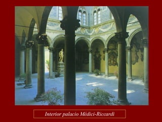 Interior palacio Médici-Riccardi 