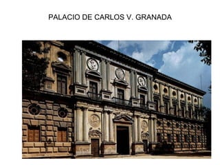 PALACIO DE CARLOS V. GRANADA 