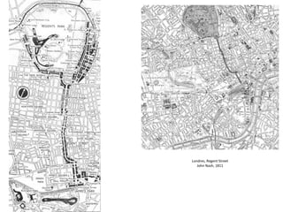 Londres, Regent Street
John Nash, 1811
 
