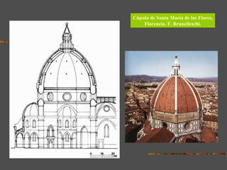 Cúpula de Santa María de las Flores,
Florencia. F. Brunelleschi.
 