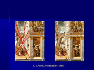 C. Crivelli: Anunciación. 1486
 