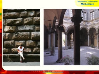 www.profesorfrancisco.es
Arquitectura Quatrocento
Michelozzo
 