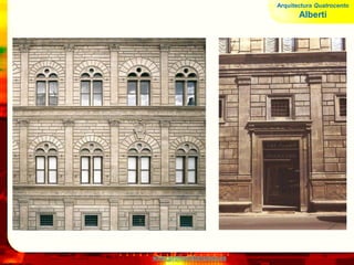 www.profesorfrancisco.es
Arquitectura Quatrocento
Alberti
 