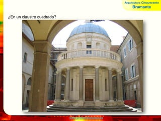 www.profesorfrancisco.es
Baldassarre (1481-1536)
Obras en Siena: Villa Farnesina y Palacio Massimo alle Colonne (fachada convexa)
Arquitectura Cinquecento
Baldassarre
 
