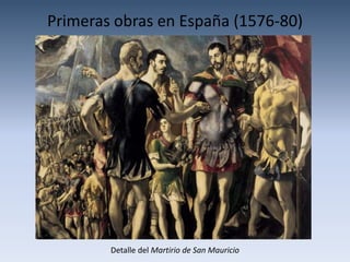Primeras obras en España (1576-80)




        Detalle del Martirio de San Mauricio
 