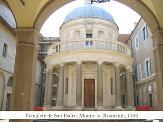 Templete de San Pedro, Montorio, Bramante, 1502 