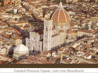 Catedral Florencia, Cúpula, 1420-1436, Brunelleschi 