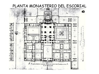 PLANTA MONASTERIO DEL ESCORIAL 