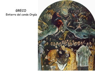 GRECO  Entierro del conde Orgáz 
