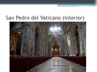 San Pedro del Vaticano (interior)
 