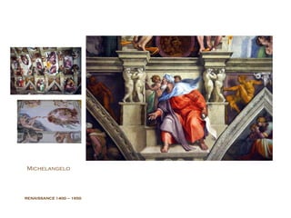 RENAISSANCE  1400 – 1650 Michelangelo  