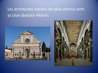 LA SCULPTURECaractéristiques:	 Les sculpteurss’inspirentauxvestiges des monuments de l’antiquitépourrépresenterfidèlement le corps humaindanstoutesabeauté. 