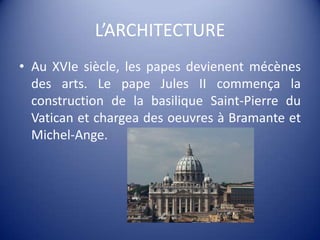 LA SCULPTUREMichel-Angeestest un peintre, un sculpteur, un poète et aussi un architecte. Il essayait d’exprimer de sentiments avec ses œuvres.