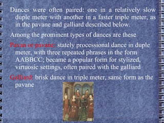 Motet: the name describes the movement of the different voices against one another. the Renaissance motet is a polyphonic musical setting, sometimes in imitative counterpoint, for chorus, of a Latin text, usually sacred, not specifically connected to the liturgy of a given day, and therefore suitable for use in any service. MOTET 