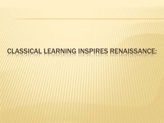 The Course Rotation Method Renaissance Renaissance | PPTX