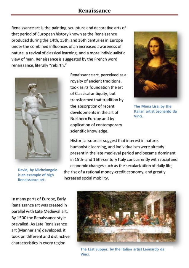 Search Renaissance Renaissance | PDF