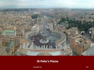 St Peter’s Piazza 