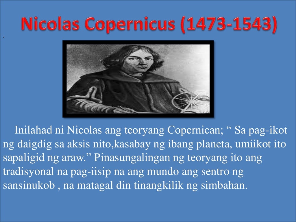 about Renaissance period (tagalog)