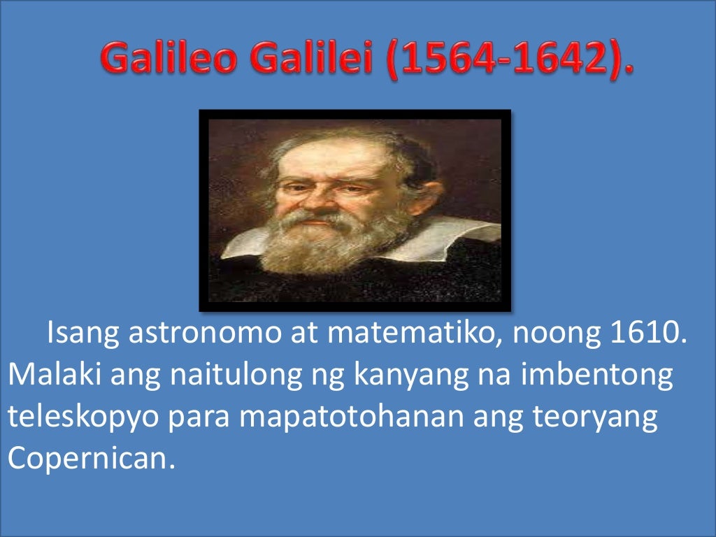 about Renaissance period (tagalog)