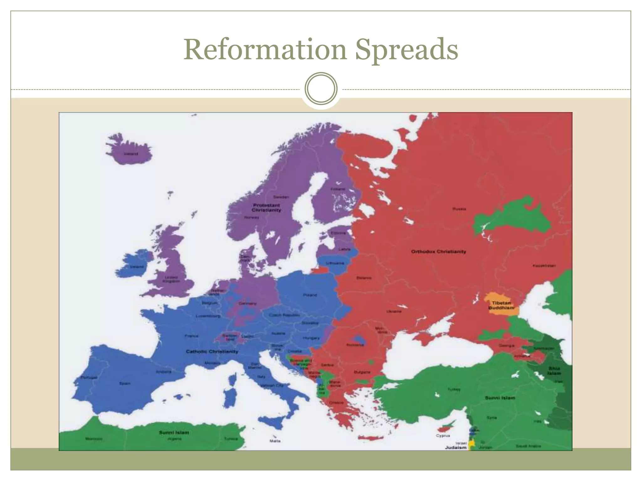 Reformation Spreads
 