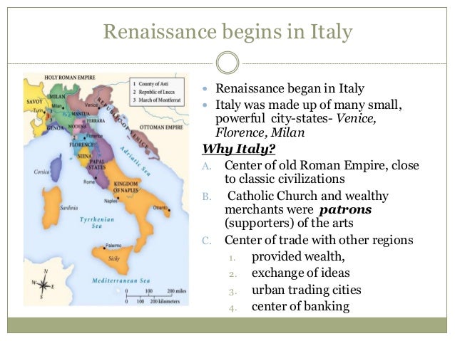 Renaissance and reformation
