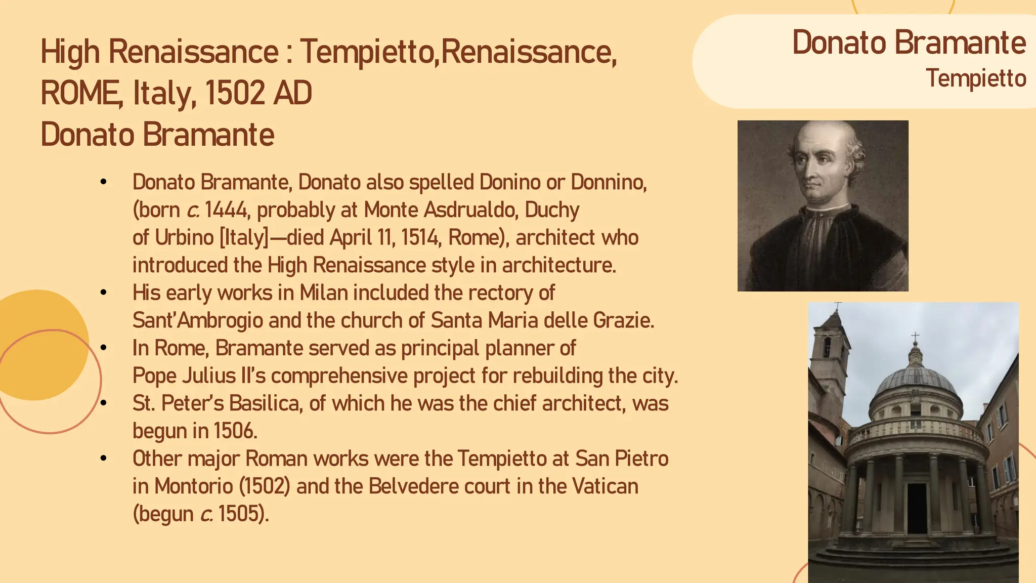 RENAISSANCE ARCHITECTURE | PDF
