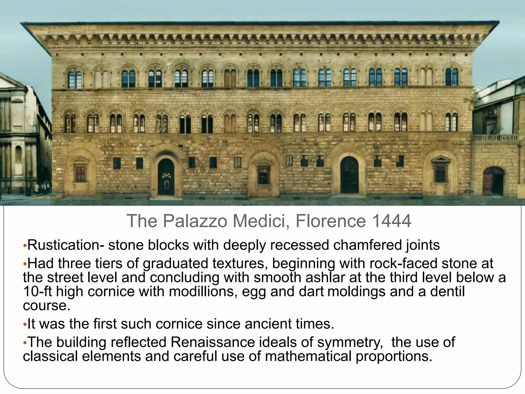 Renaissance architecture in italy | PPTX