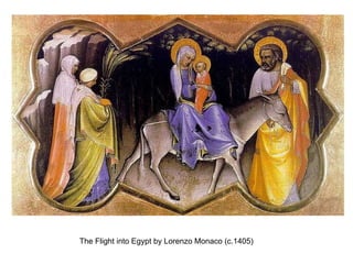 The Flight into Egypt by Lorenzo Monaco (c.1405)   
