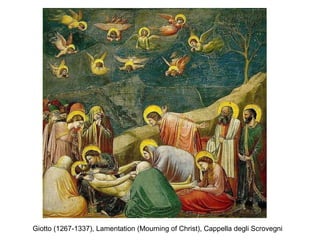 Giotto (1267-1337), Lamentation (Mourning of Christ), Cappella degli Scrovegni   