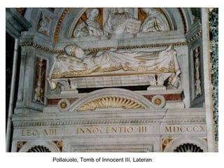 Pollaiuolo, Tomb of Innocent III, Lateran  